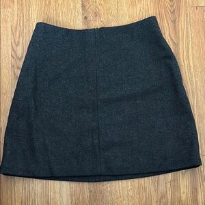 Aritzia Wilfred Wool Flannel Skirt S6